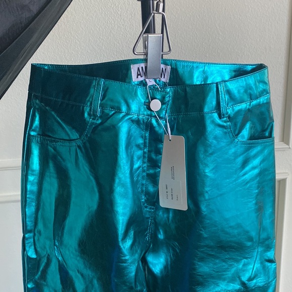 Metallic High Waisted Pant - Picture 4 of 5